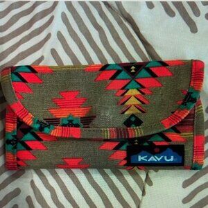 KAVU Geometric Tan Wallet